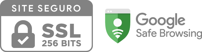 Site seguro: certificado SSL de 256 bits e Google Safe Browsing