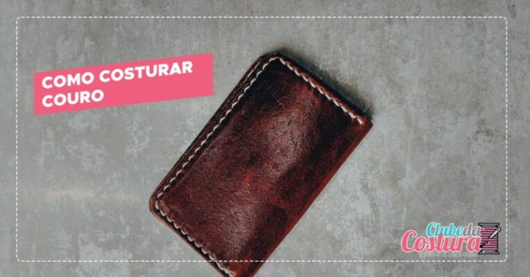 Não sabe como costurar couro