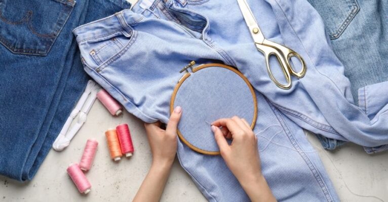 Tutorial de como costurar uma calça jeans em 4 etapas