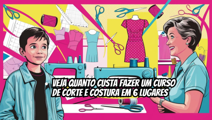 Veja quanto custa fazer um curso de corte e costura em 6 lugares 1