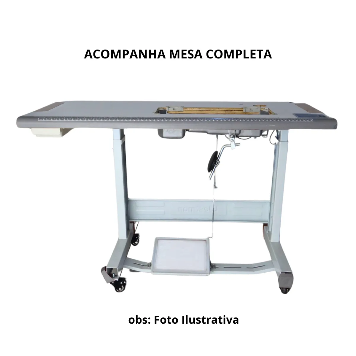 Máquina Interloque 2 Agulhas 5 Fios Direct Drive Semi Eletrônica W4-5DC/E Westman 220V 3 Máquina Interloque 2 Agulhas 5 Fios Direct Drive Semi Eletrônica W4-5DC/E Westman 220V - Imagem 2