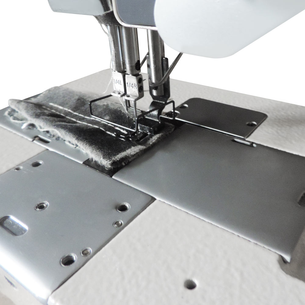 Máquina de Costura Pespontadeira 02 Agulhas Alternada Direct Drive Pesada W-2285Dc4/E 3 Máquina de Costura Pespontadeira 02 Agulhas Alternada Direct Drive Pesada W-2285Dc4/E - Imagem 2