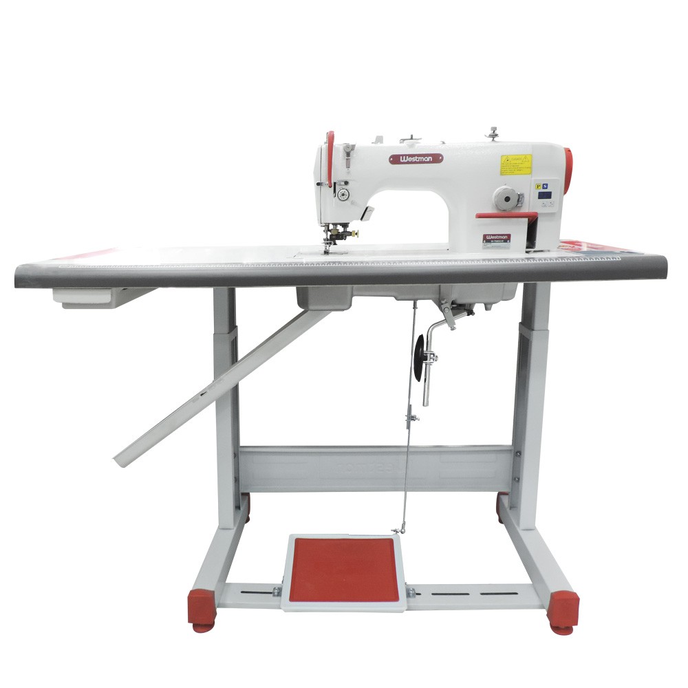 Máquina de Costura Industrial Reta Com Refilador Direct Drive W-706 Dc/E Westman 5 Máquina de Costura Industrial Reta Com Refilador Direct Drive W-706 Dc/E Westman - Imagem 4