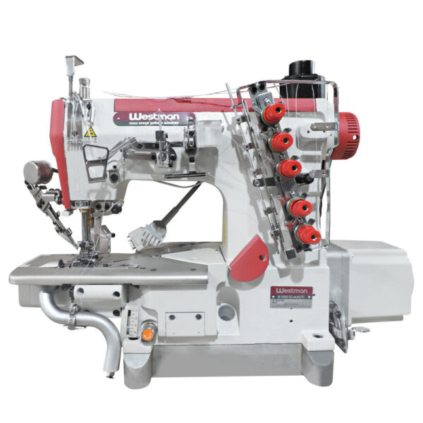 Máquina de Costura Galoneira Base Cilíndrica Com Corte de Lina E Refilador W-33903 Dc Alk/Utc