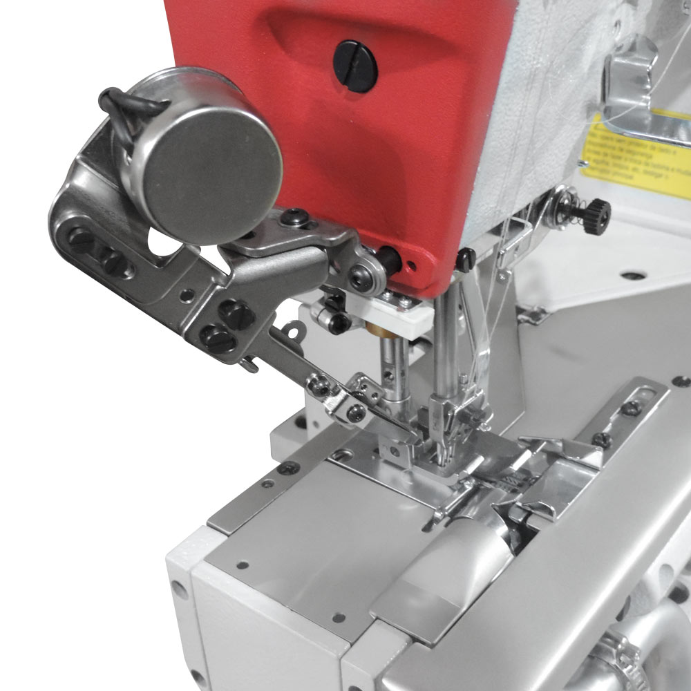 Máquina de Costura Galoneira Base Cilíndrica Com Corte de Lina E Refilador W-33903 Dc Alk/Utc 4 Máquina de Costura Galoneira Base Cilíndrica Com Corte de Lina E Refilador W-33903 Dc Alk/Utc - Imagem 3