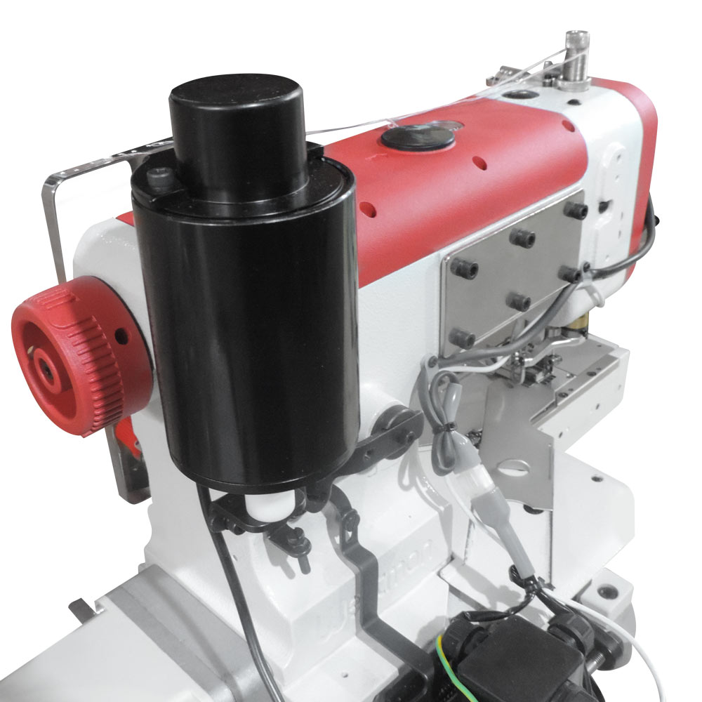 Máquina de Costura Galoneira Base Cilíndrica Com Corte de Lina E Refilador W-33903 Dc Alk/Utc 3 Máquina de Costura Galoneira Base Cilíndrica Com Corte de Lina E Refilador W-33903 Dc Alk/Utc - Imagem 2