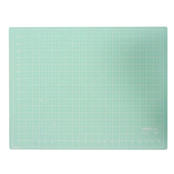 Base Para Corte de Tecidos Patchwork E Scrapbook Frente E Verso 60X45 Azul Turquesa