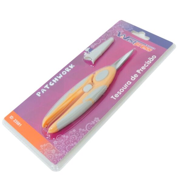 Tesoura de Precisão Ponta Fina Cabo Soft 6.5"