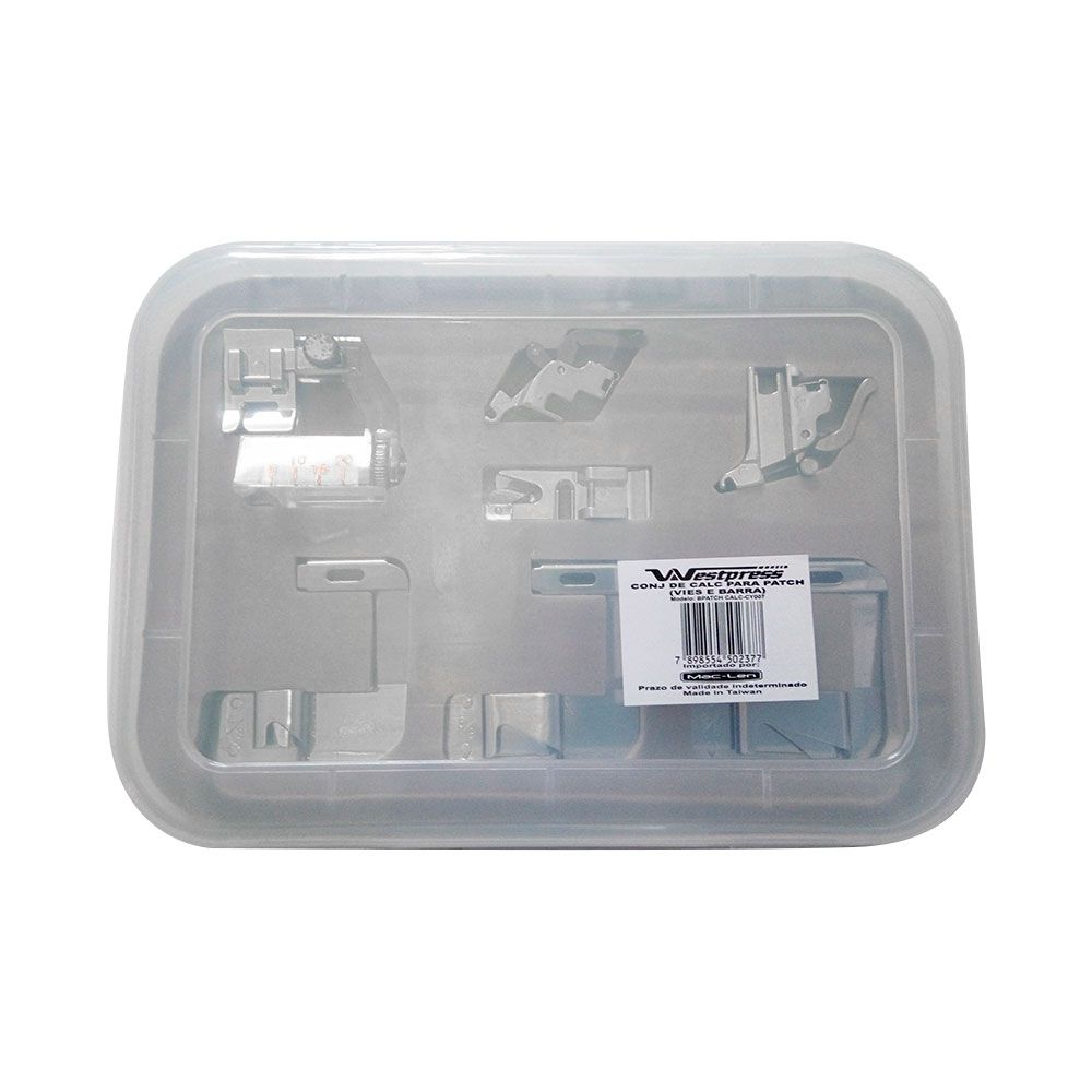 Kit de Pé Sapatas E Calcadores Para Barra, Bainha E Viés 7 Peças 10 Kit de Pé Sapatas E Calcadores Para Barra, Bainha E Viés 7 Peças - Imagem 9