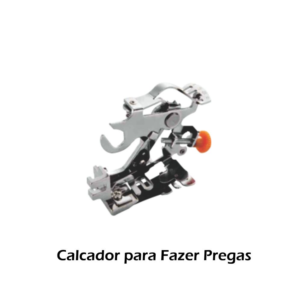 Kit de Pé Sapatas E Calcadores Para Pregas Bordado Zig Zag Rolete 8 Peças 11 Kit de Pé Sapatas E Calcadores Para Pregas Bordado Zig Zag Rolete 8 Peças - Imagem 10
