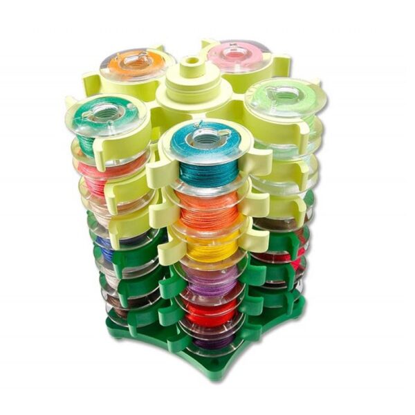 Alternative view of Porta Bobina Torre Para Patchwork Costura 30 Bobinas