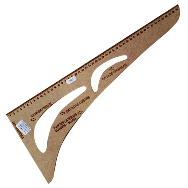 Esquadro Para Costura Em Mdf - Molde 2