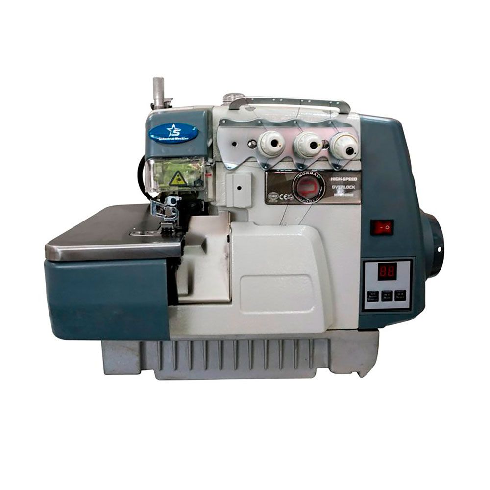 Máquina de Costura Interloque 2 Ag 5 Fios Direct Drive Semi Eletrônica S-858Dc/Mk 3 Máquina de Costura Interloque 2 Ag 5 Fios Direct Drive Semi Eletrônica S-858Dc/Mk - Imagem 2