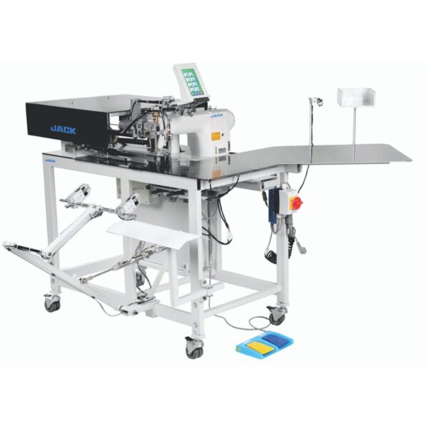 Máquina de Costura Industrial Eletrônica Para Abrir Peitilho Wjk-T5878-58Bq