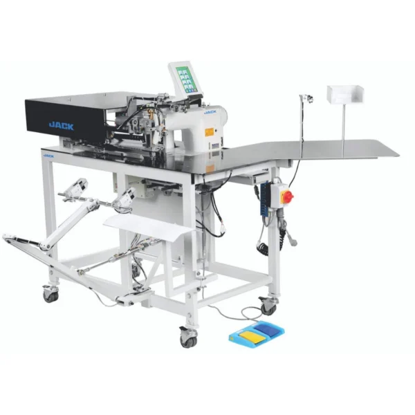 Máquina de Costura Industrial Eletrônica para Abrir Peitilho Wjk-T5878-58Bq