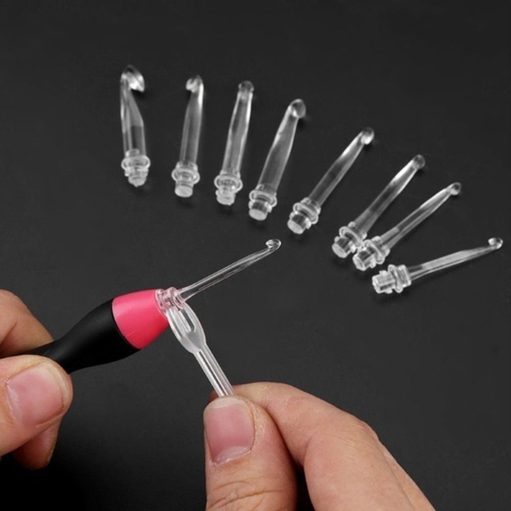 Agulha de Crochê Led Com 9 Pontas Com Estojo 7 Agulha de Crochê Led Com 9 Pontas Com Estojo - Imagem 6