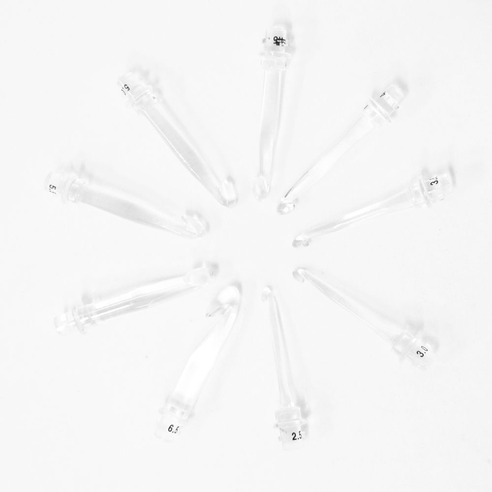 Agulha de Crochê Led Com 9 Pontas Com Estojo 4 Agulha de Crochê Led Com 9 Pontas Com Estojo - Imagem 3