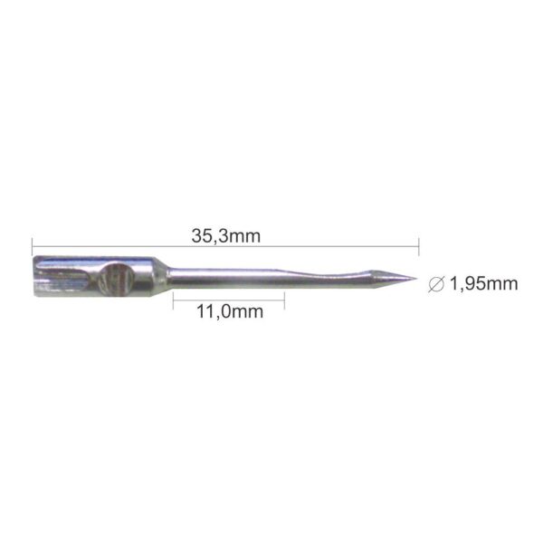 Alternative view of Agulha Cabo de Metal Para Aplicador de Tag Pin W-88 E St-8S Fine