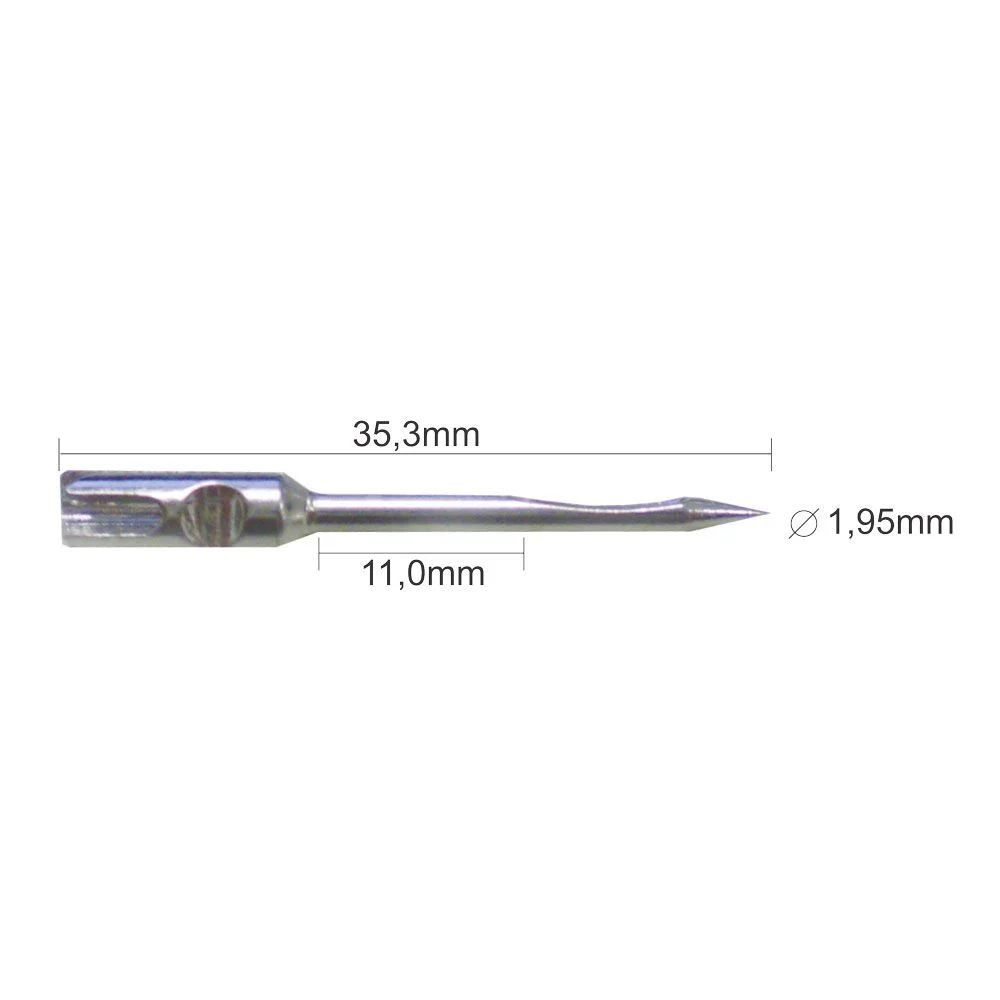 Agulha Cabo de Metal Para Aplicador de Tag Pin W-88 E St-8S Fine - Imagem 2