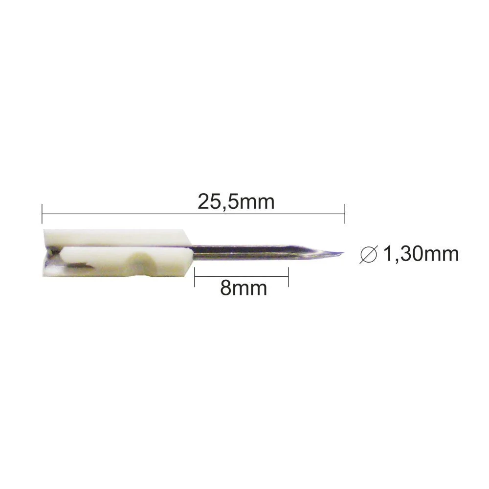 Agulha com Cabo Plástico para Aplicador W-88 Fine (1 unidade) 2 Agulha com Cabo Plástico para Aplicador W-88 Fine (1 unidade) - Imagem 2