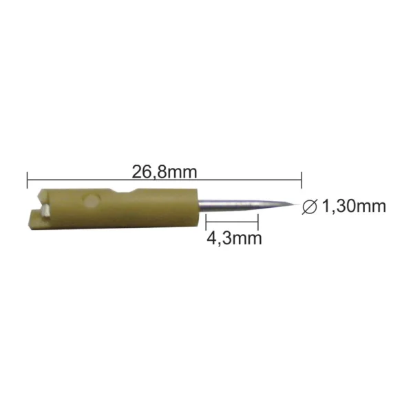 Agulha Cabo Plástico Para Aplicador W-60 de Micro Extra Tag