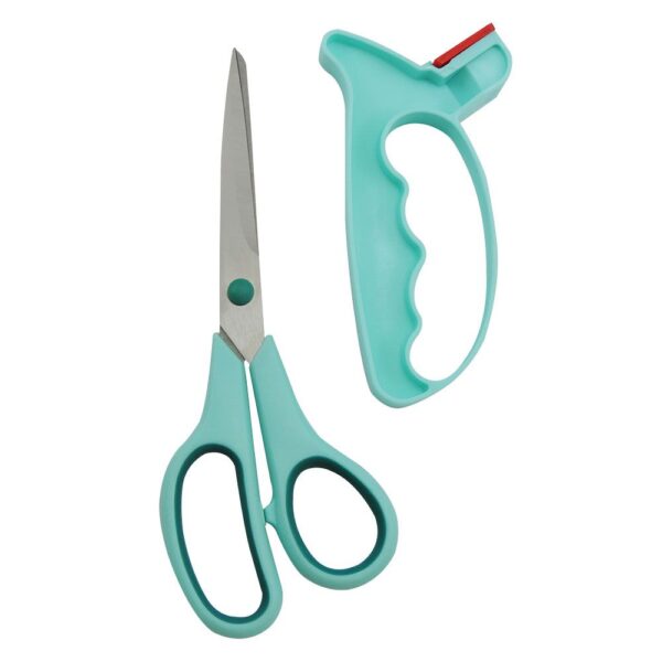 Tesoura Para Costura Com Amolador 8,5"