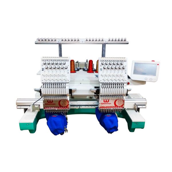 Máquina de Bordar 2 Cabeças 12 Agulhas Wm-1202