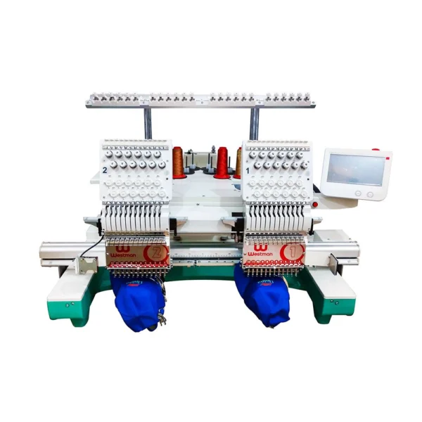 Máquina de Bordar 2 Cabeças 12 Agulhas Wm-1202