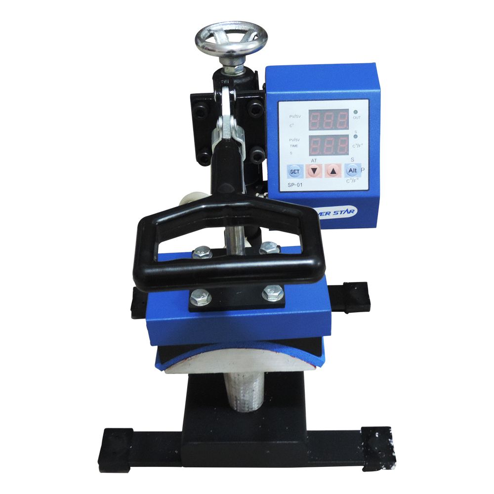 Prensa Manual Hot Stamping Térmica Para Boné 5 Prensa Manual Hot Stamping Térmica Para Boné - Imagem 4