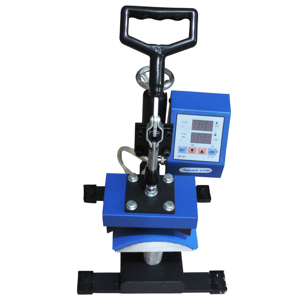 Prensa Manual Hot Stamping Térmica Para Boné