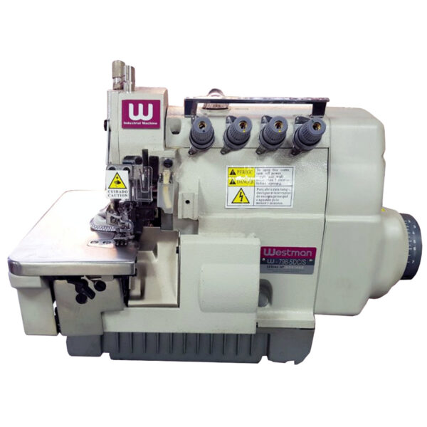 Máquina de Costura Industrial Interloque W-798-5 Dc-S