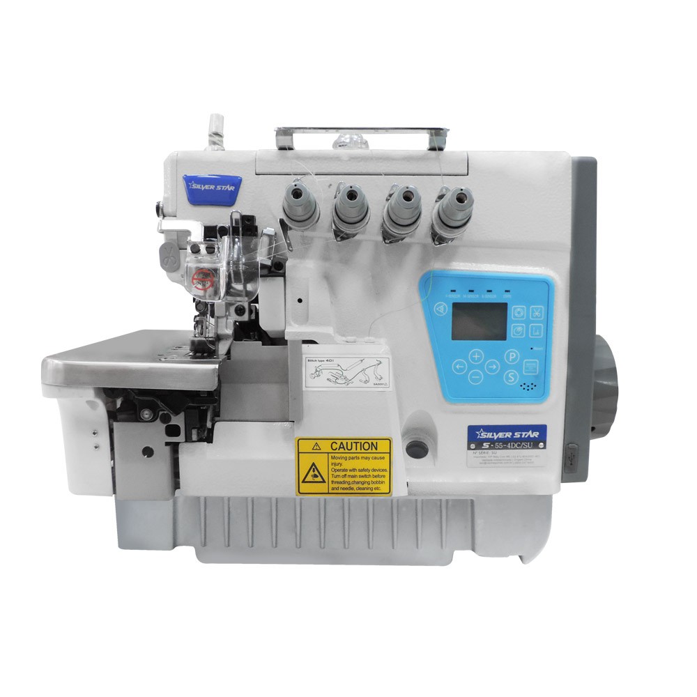 Máquina de Costura Interloque 2 Ag 5 Fios Direct Drive 4 Funções S55-4Dc/Su Silverstar 3 Máquina de Costura Interloque 2 Ag 5 Fios Direct Drive 4 Funções S55-4Dc/Su Silverstar - Imagem 2