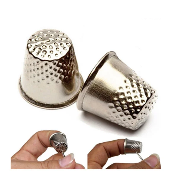 Dedal de Metal para Costura 100% Inox