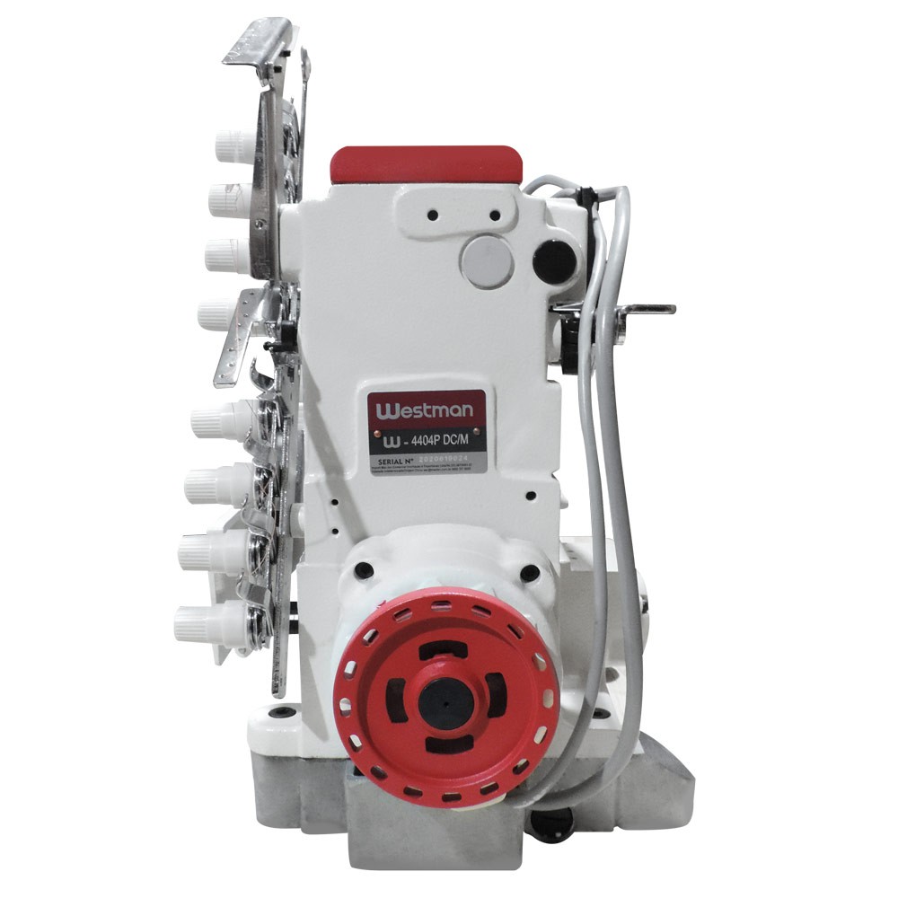 Máquina de Costura Industrial Elástiqueira Base Cilindrica 12 Agulhas 24 Fios Direct Drive W-4412P-Fxdc 4 Máquina de Costura Industrial Elástiqueira Base Cilindrica 12 Agulhas 24 Fios Direct Drive W-4412P-Fxdc - Imagem 3