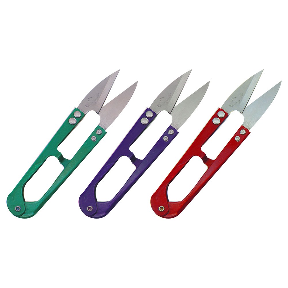 Tesoura de Arremate Metal Colorida