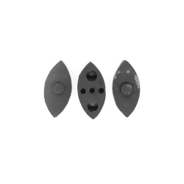 Borracha Meia Lua Pequena Singer 191 Si-540521 com 3 un