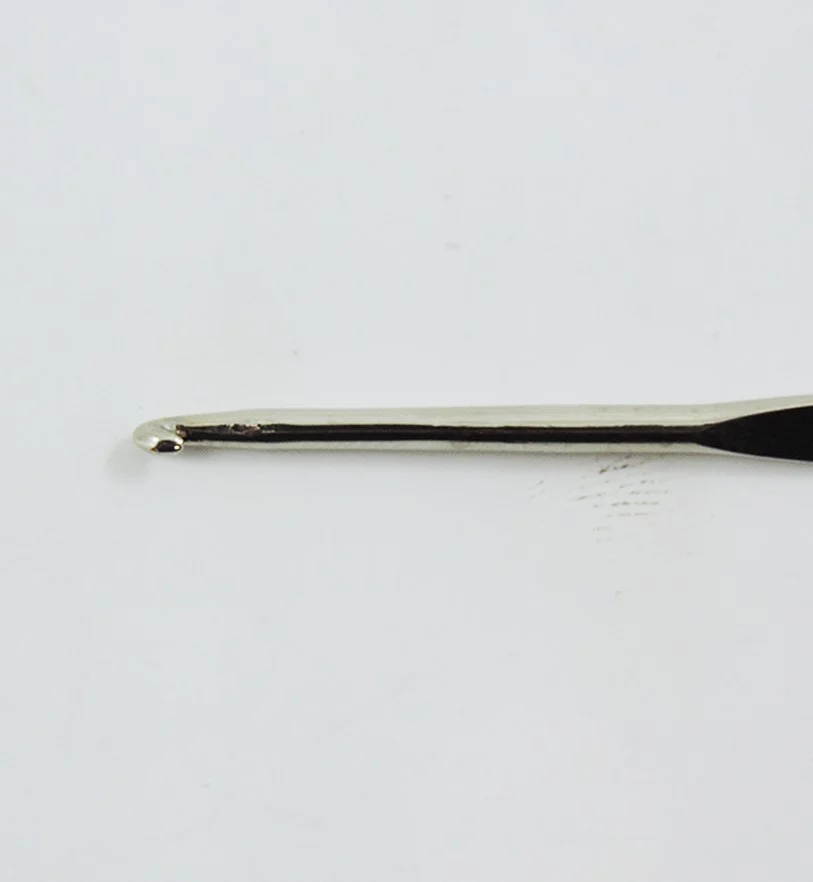 Kit de 12 Agulhas Alumínio Para Crochê 0.6 Ao 1.5Mm