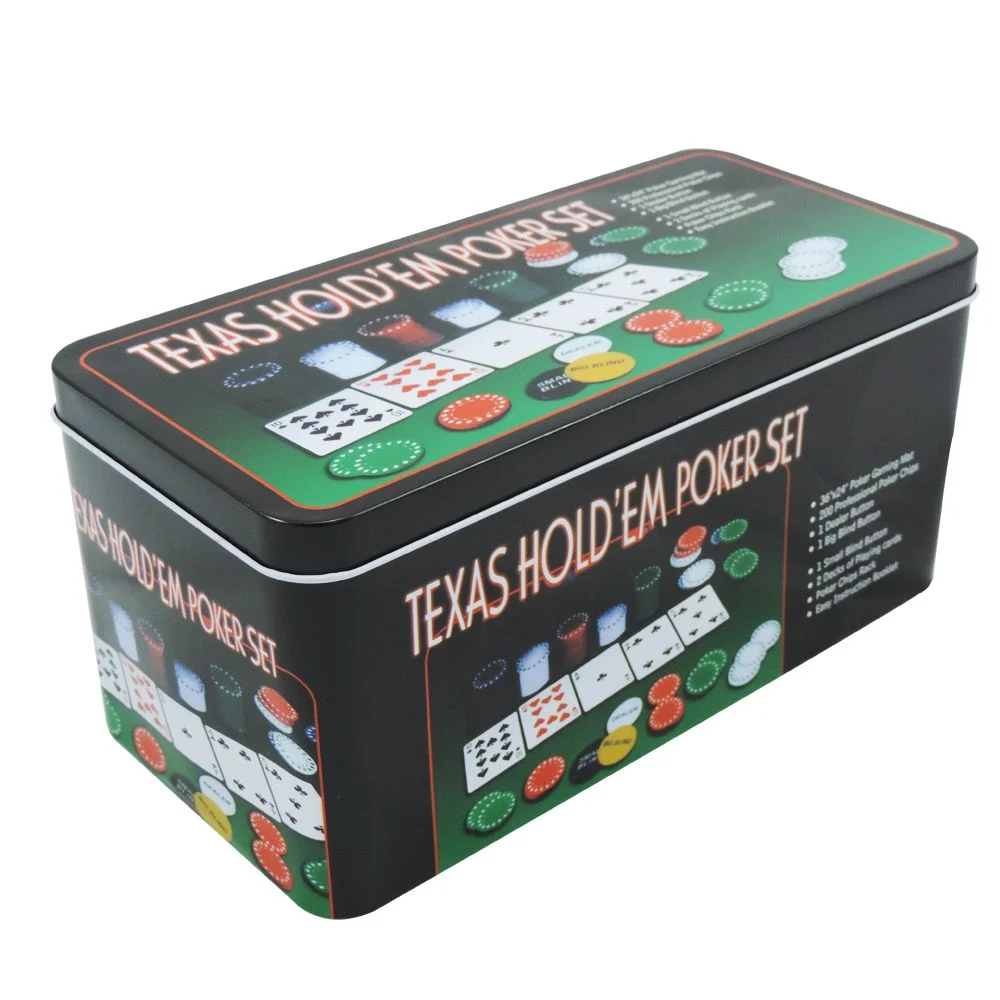 Kit de Poker Com 200 Fichas Texas Hold'Em 2 Kit de Poker Com 200 Fichas Texas Hold'Em - Imagem 2