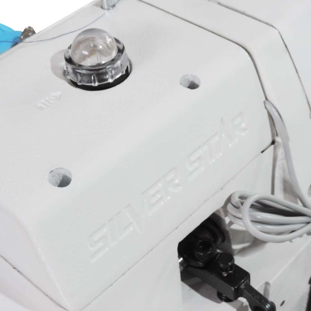 Máquina de Costura Industrial Overloque 1Ag 3 Fios Direct Drive Bivolt S-838Dc/E Silverstar 3 Máquina de Costura Industrial Overloque 1Ag 3 Fios Direct Drive Bivolt S-838Dc/E Silverstar - Imagem 2