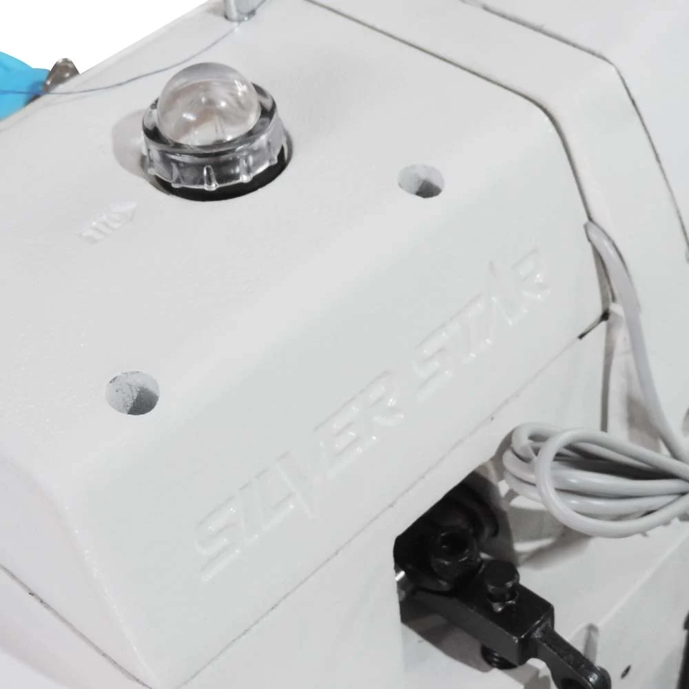 Máquina de Costura Industrial Overloque 1Ag 3 Fios Direct Drive Bivolt S-838Dc/E Silverstar 2 Máquina de Costura Industrial Overloque 1Ag 3 Fios Direct Drive Bivolt S-838Dc/E Silverstar - Imagem 2