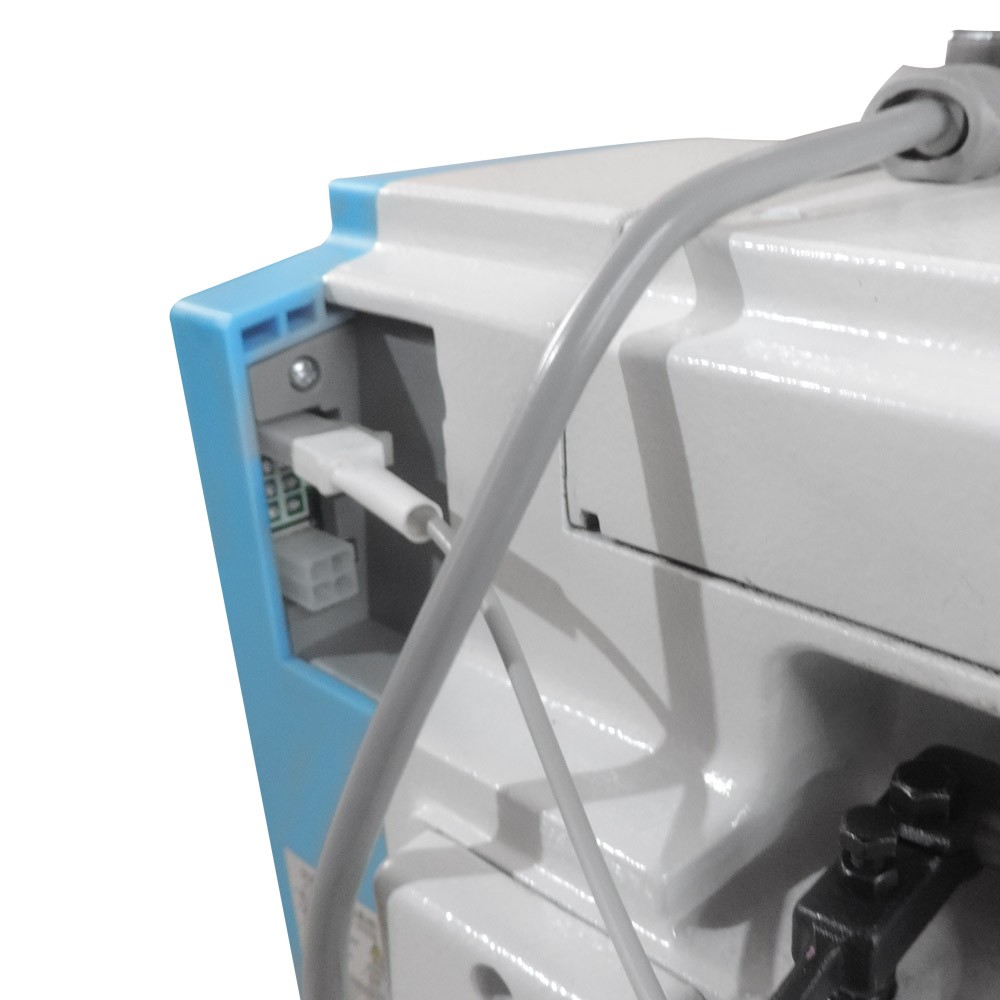 Máquina de Costura Industrial Overloque Ponto Cadeia 2Ag 4 Fios Direct Drive S8-4Dc/E Silverstar 6 Máquina de Costura Industrial Overloque Ponto Cadeia 2Ag 4 Fios Direct Drive S8-4Dc/E Silverstar - Imagem 5