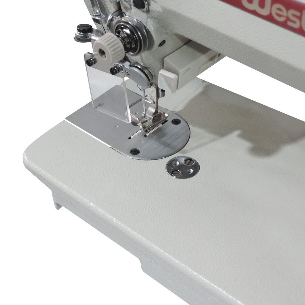 Máquina de Costura Industrial Reta Pesada Eletrônica Direct Drive 4 Funções W-9802 Dc-4H/M Westman 5 Máquina de Costura Industrial Reta Pesada Eletrônica Direct Drive 4 Funções W-9802 Dc-4H/M Westman - Imagem 4