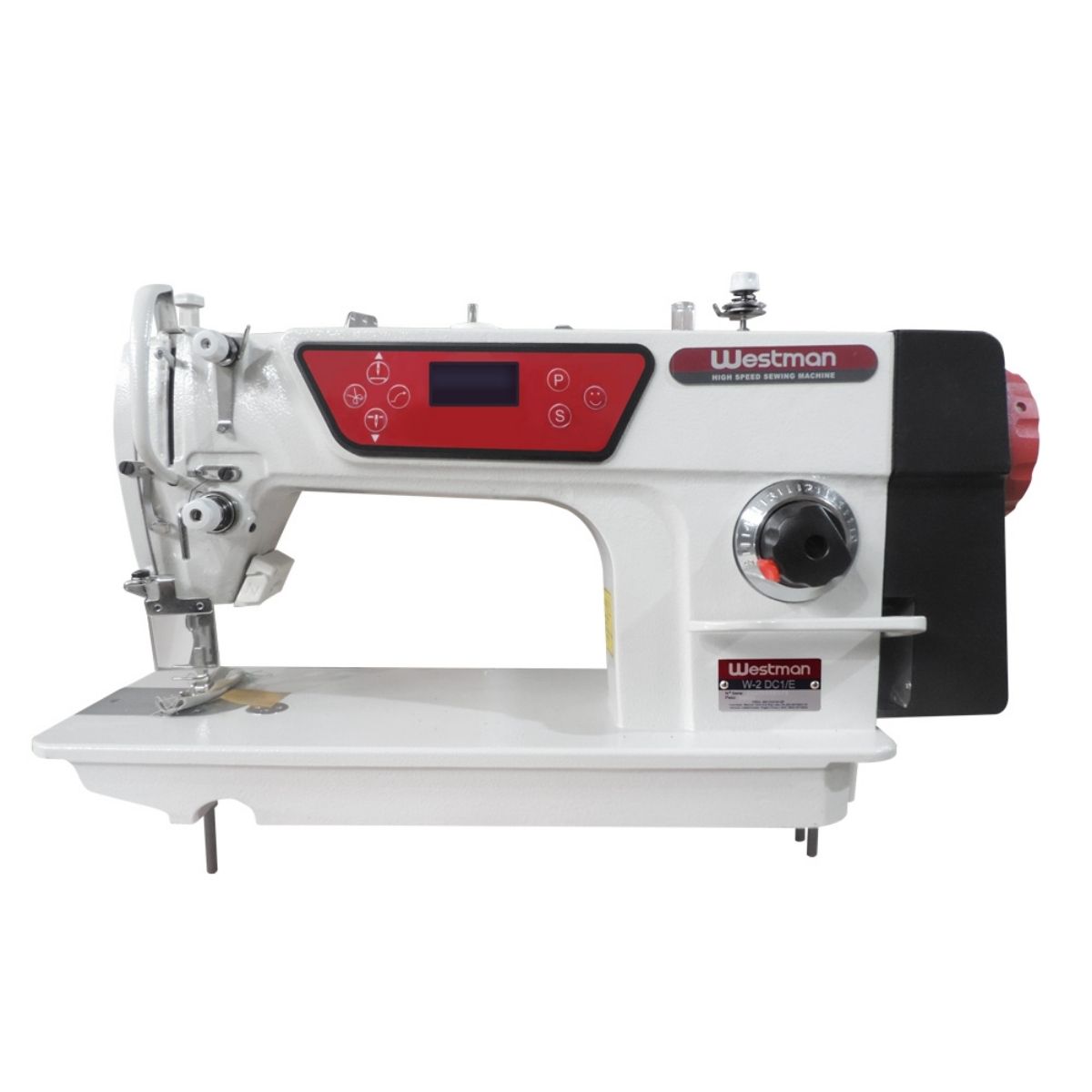 Máquina de Costura Industrial Reta Com Corte de Linha W-2 Dc1/E