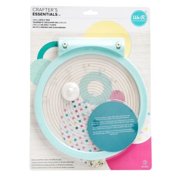 Ferramenta Corte de Circulos Circle Spin And Trim - We R
