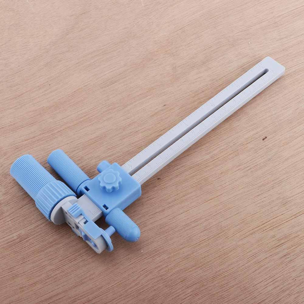 Compasso Cortador Circular Ajustável Com Extensor Para Corte Preciso Em Papel E Tecido 5 Compasso Cortador Circular Ajustável Com Extensor Para Corte Preciso Em Papel E Tecido - Imagem 4