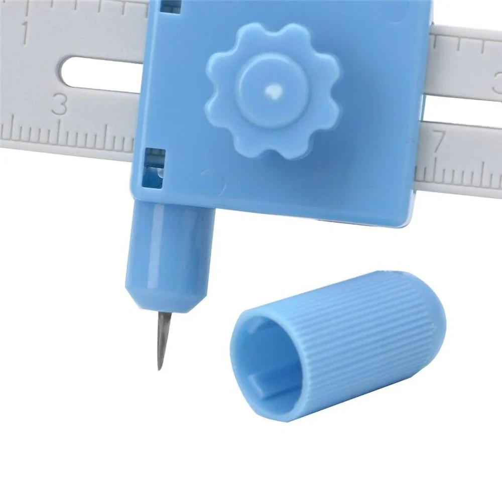 Compasso Cortador Circular Ajustável com Extensor para Corte Preciso em Papel e Tecido 5 Compasso Cortador Circular Ajustável com Extensor para Corte Preciso em Papel e Tecido - Imagem 5