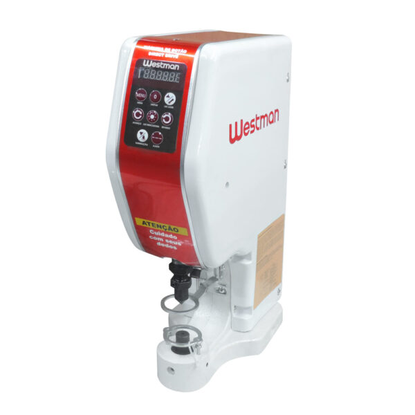 Máquina de Botão de Pressão Elétrica Com Motor Direct Drive Westman W-118