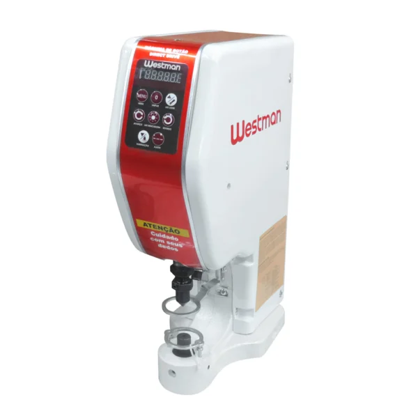 Máquina de Botão de Pressão Elétrica com Motor Direct Drive Westman W-118