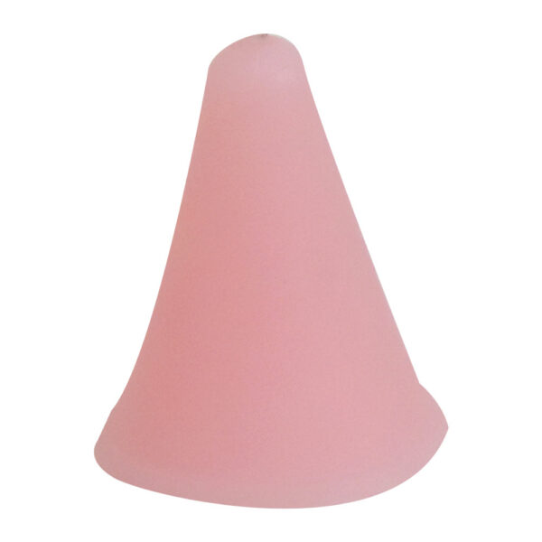 Ponteiro Protetor Silicone Agulhas Tricô Crochê Rosa Tamanho (G)