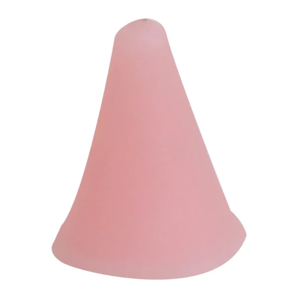Ponteiro Protetor Silicone Agulhas Tricô Crochê Rosa Tamanho (G)